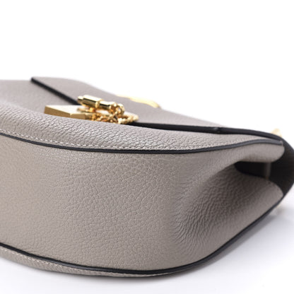 Chloe Grained Lambskin Mini Drew Shoulder Bag Motty Grey 7 of 10