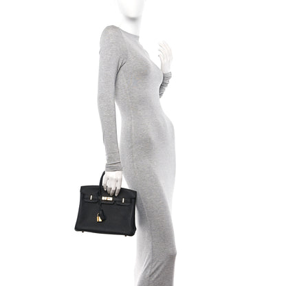 Hermes Togo Birkin 25 Black 2 of 13