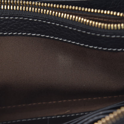 Chloe Grained Calfskin Marcie Long Zip Around Wallet Black 13 of 17
