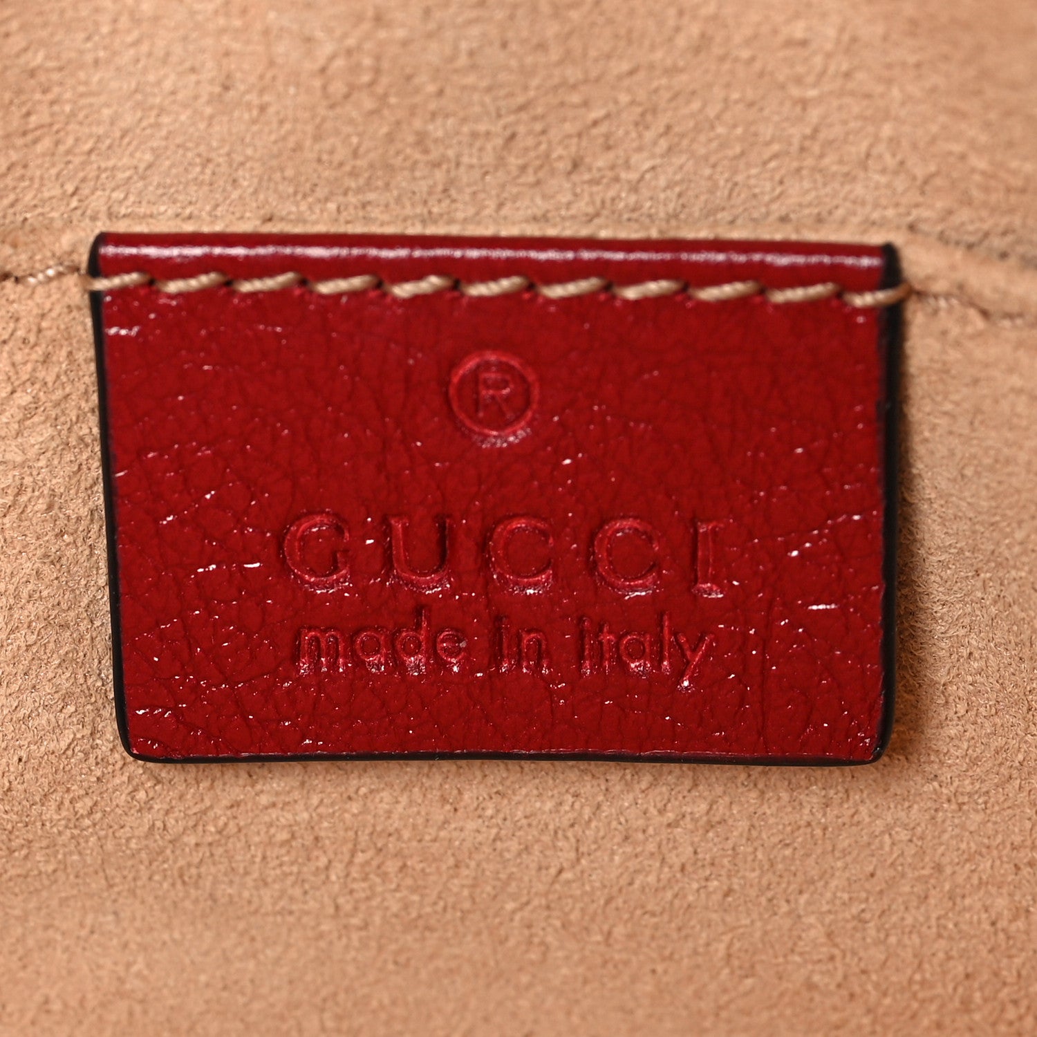 Gucci Azalea Calfskin Matelasse Diagonal Torchon GG Marmont Belt Bag 85 34 Black Romantic Cerise 6 of 8