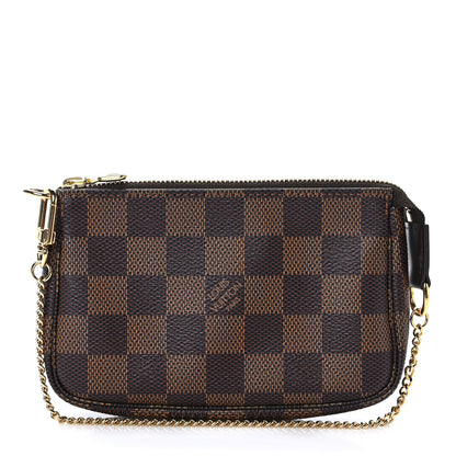 Louis Vuitton Damier Ebene Mini Pochette Accessories 1 of 6