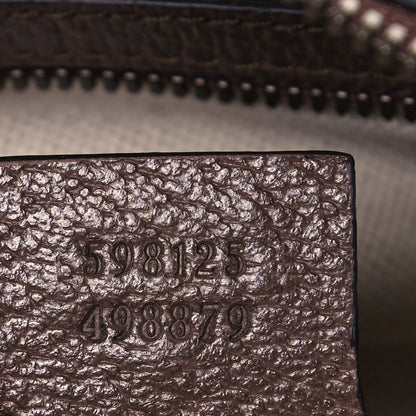 Gucci GG Supreme Monogram Web Small Ophidia Half Moon Hobo Brown 6 of 11