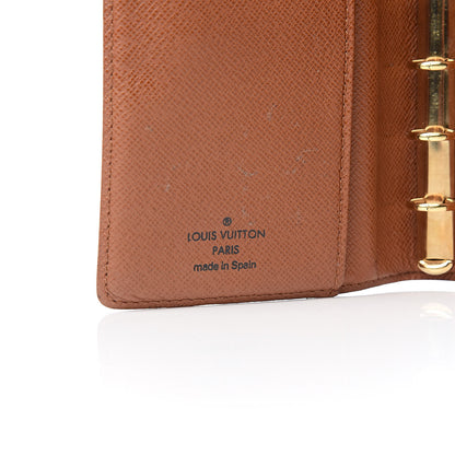 Louis Vuitton Monogram Small Ring Agenda Cover 6 of 7
