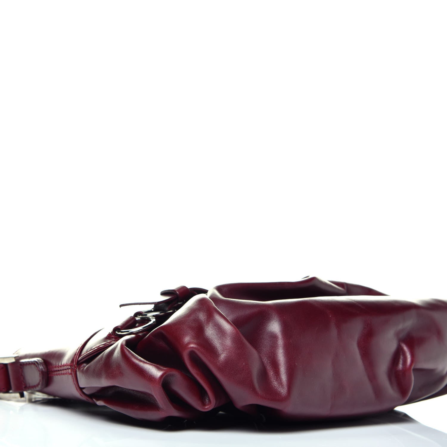 Christian Dior Calfskin Ballet Bag Dark Red 7 of 8
