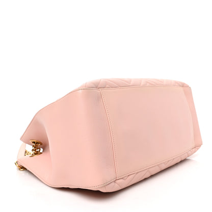 Gucci Calfskin Matelasse Medium GG Marmont Shoulder Tote Bag Perfect Pink 4 of 9