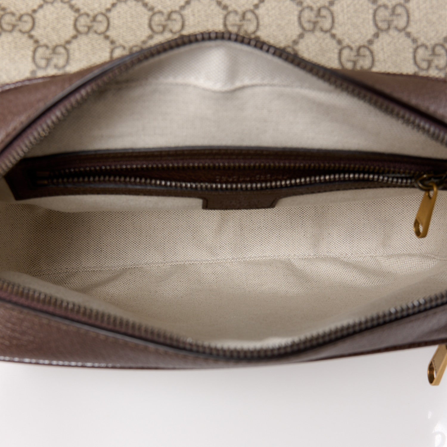 Gucci GG Supreme Monogram Web Small Ophidia Shoulder Bag Brown 5 of 12