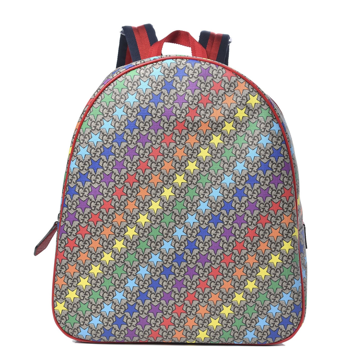 GG Supreme Monogram Stars Childrens Dome Backpack Multicolor