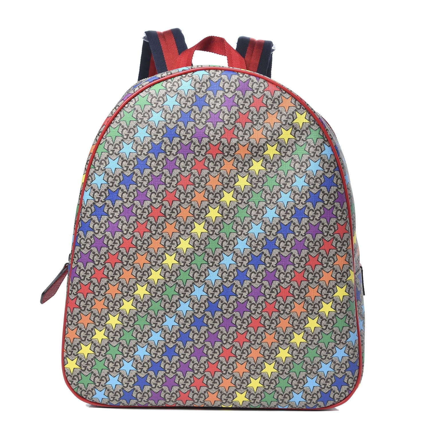 Gucci GG Supreme Monogram Stars Childrens Dome Backpack Multicolor 1 of 8