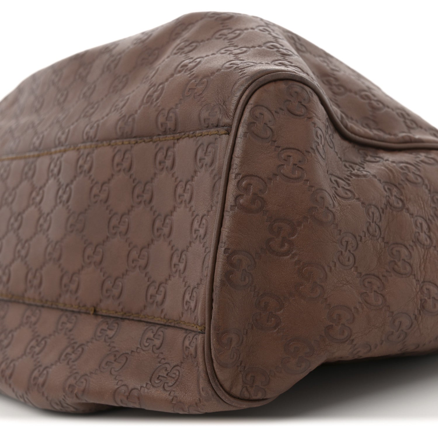 Gucci Guccissima Signature Large Sukey Tote Brown 18 of 35