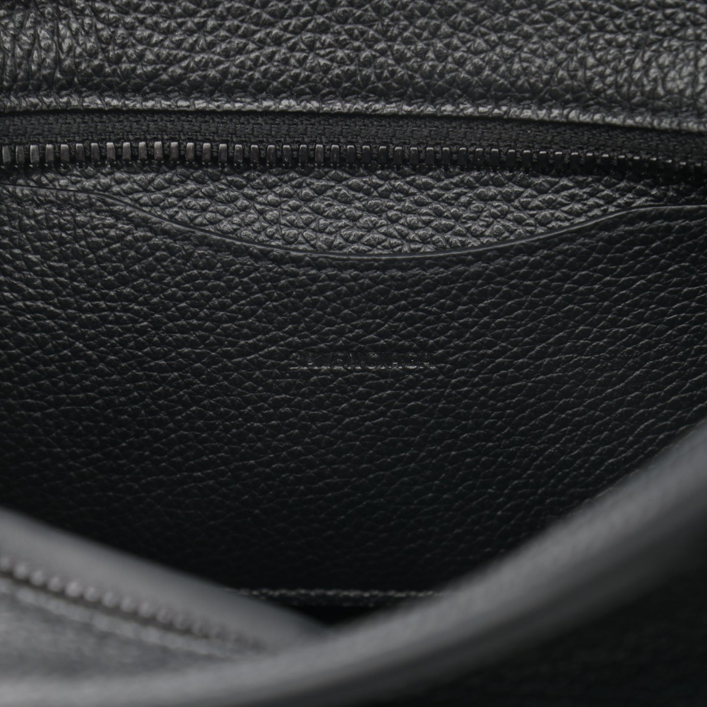Grained Calfskin Neo Classic Black Hardware Mini City Black