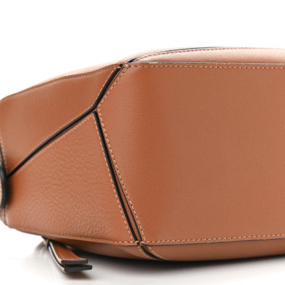 Loewe Calfskin Small Puzzle Bag Tan 7 of 8