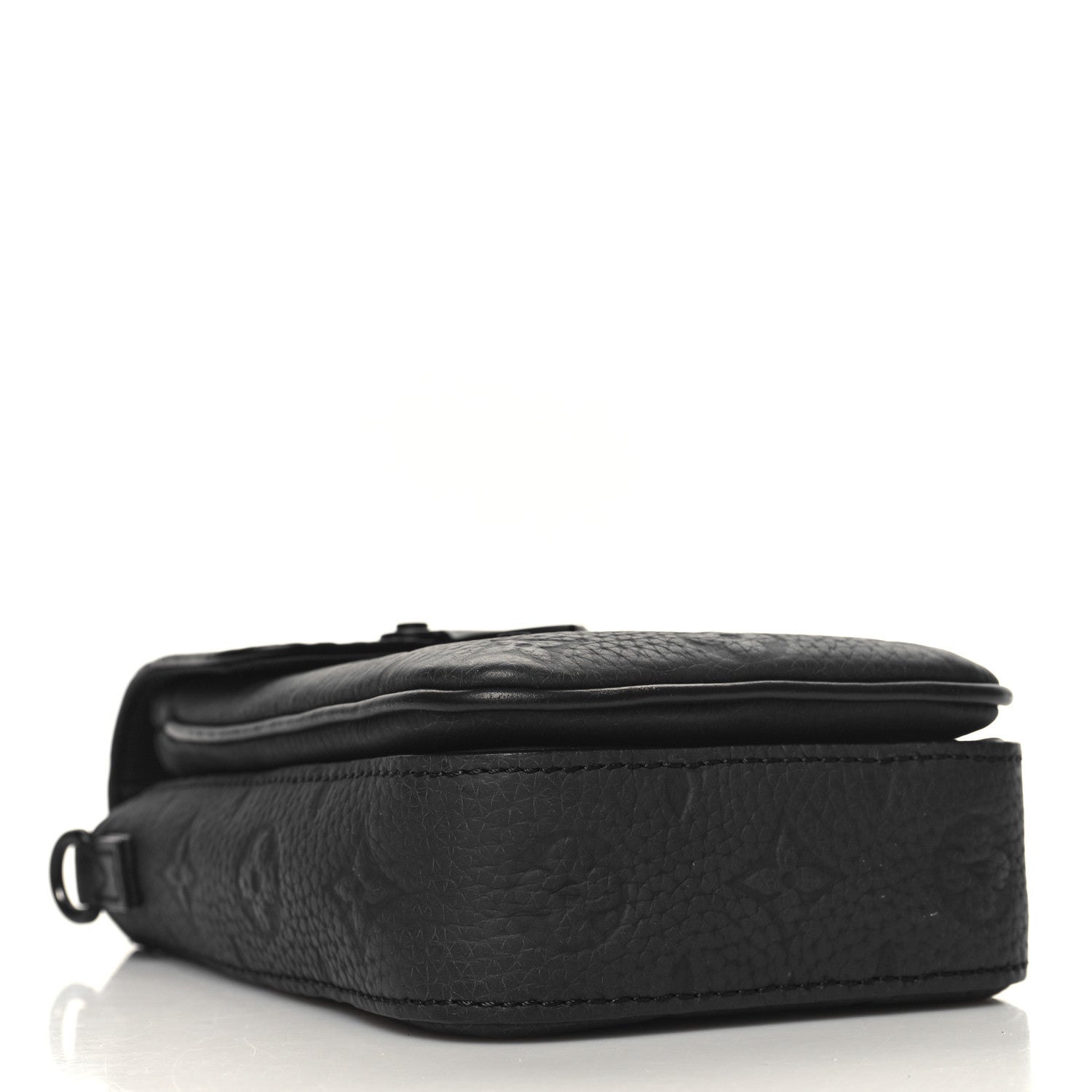 Louis Vuitton Taurillon Monogram S Lock Wearable Wallet Black 4 of 10