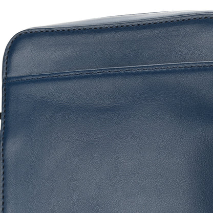 Christian Dior Calfskin Oblique Galaxy Perforated World Tour Messenger Pouch Blue White 10 of 10