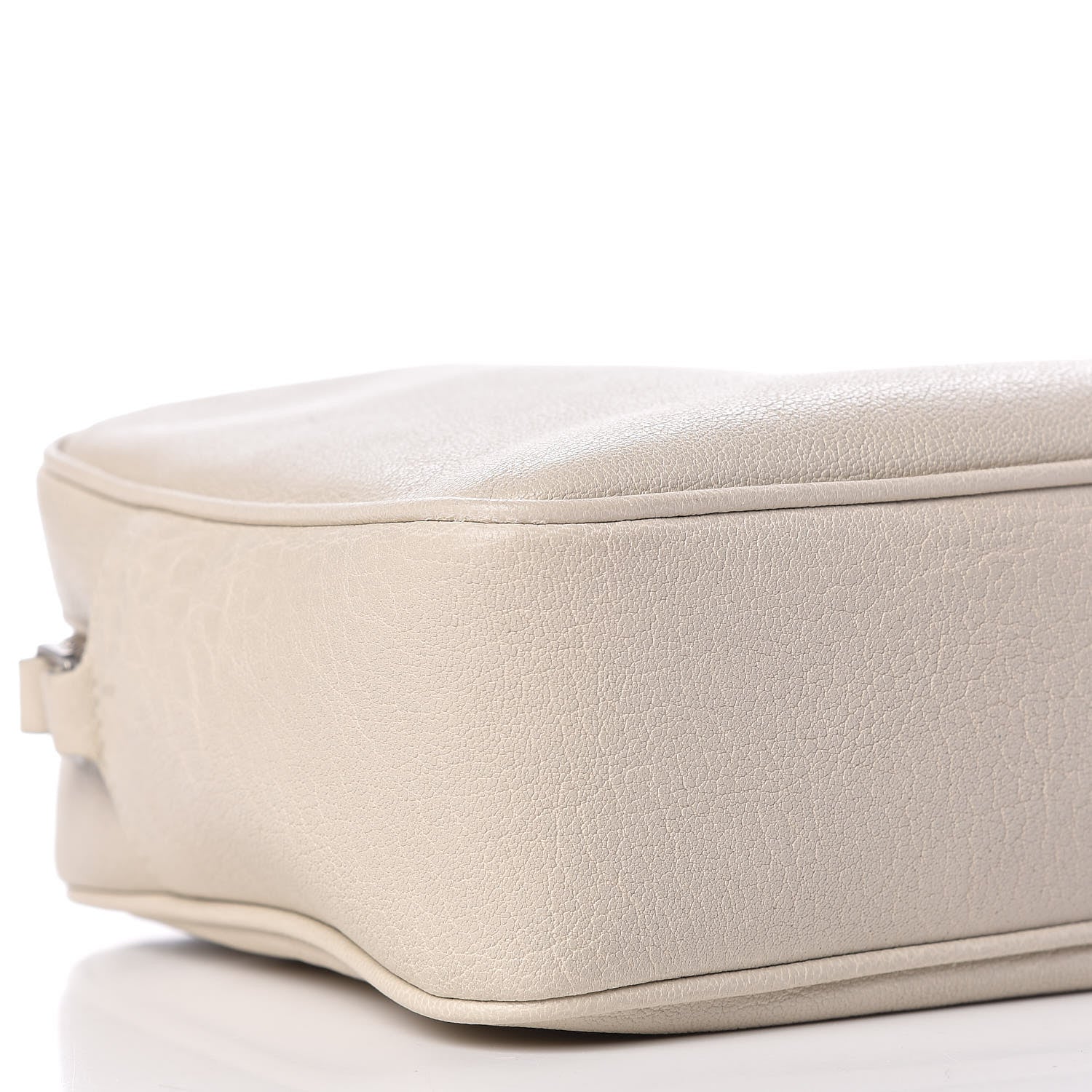 Saint Laurent Lambskin Monogram Small Lou Camera Bag Icy White 6 of 12