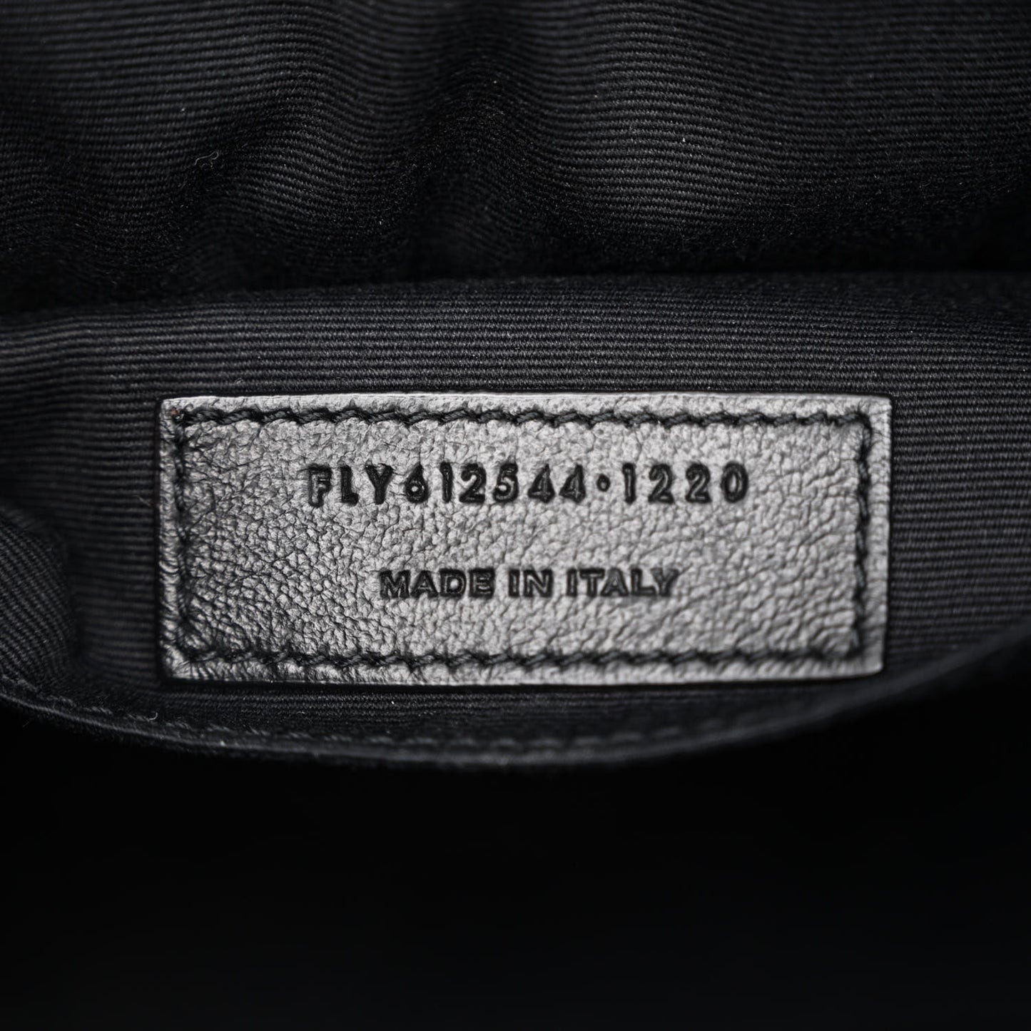 Calfskin Matelasse Monogram Lou Camera Bag Black