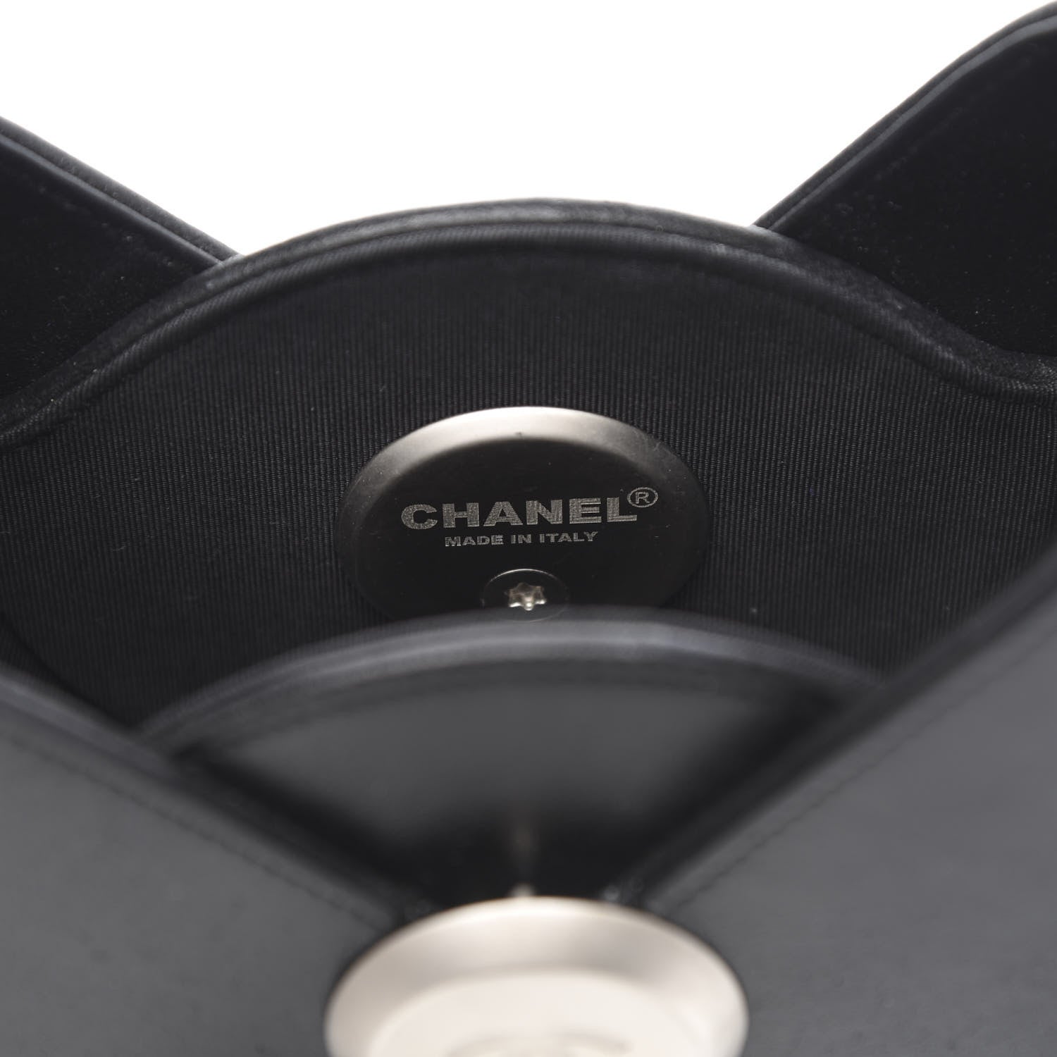 Chanel Lambskin Evening In the Air Bag Black 6 of 12