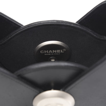 Chanel Lambskin Evening In the Air Bag Black 6 of 12