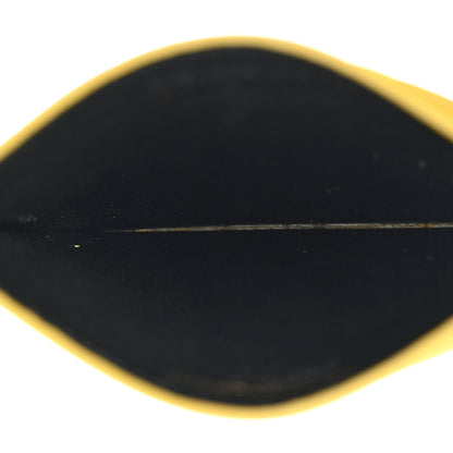 Saint Laurent Grain De Poudre Matelasse Chevron Monogram Credit Card Case Light Chartreuse 5 of 7