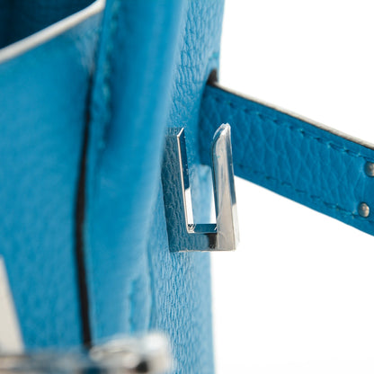 Hermes Togo Birkin 25 Bleu Zanzibar 16 of 23