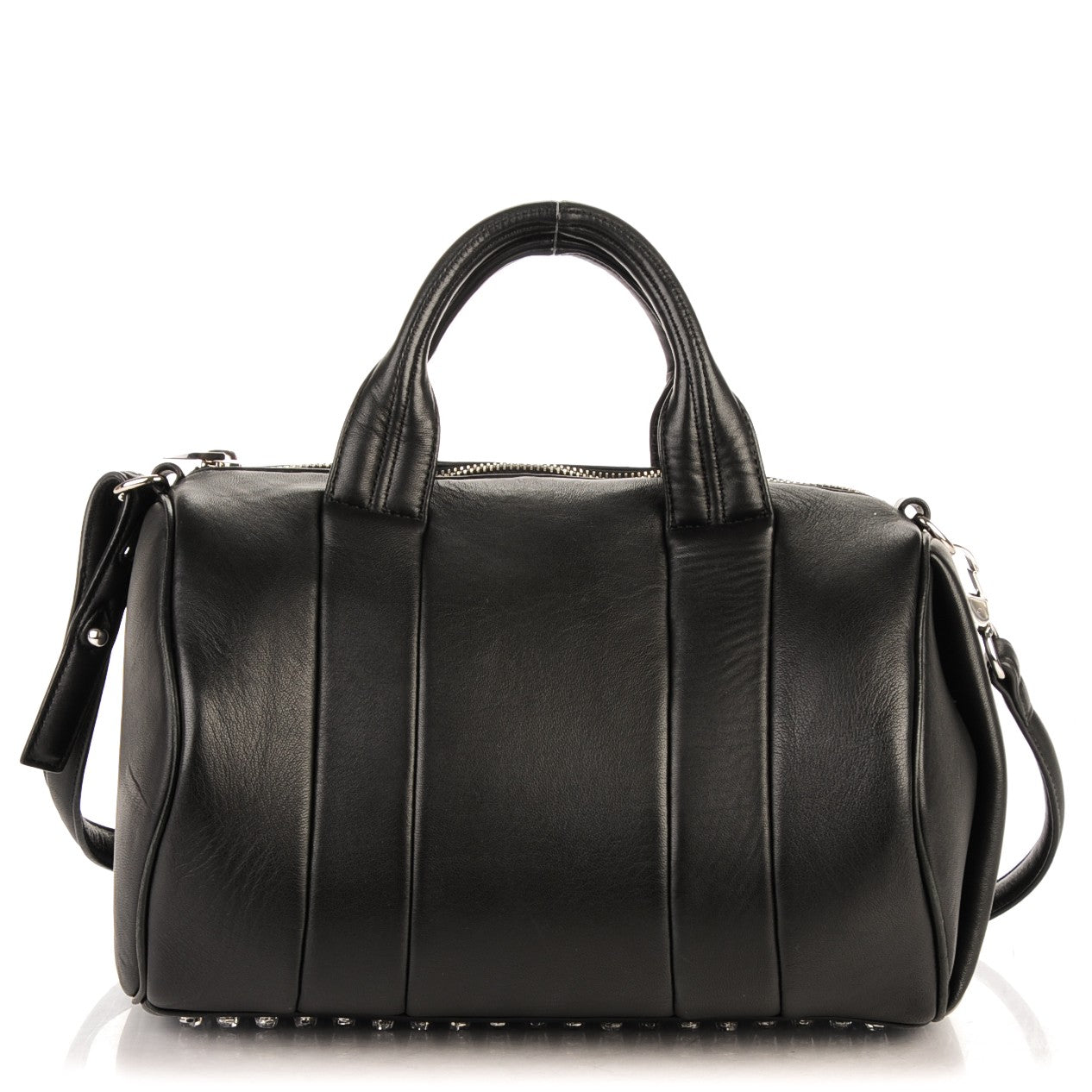 Alexander Wang Neoprene Lambskin Rocco Black Resin Hardware 1 of 7