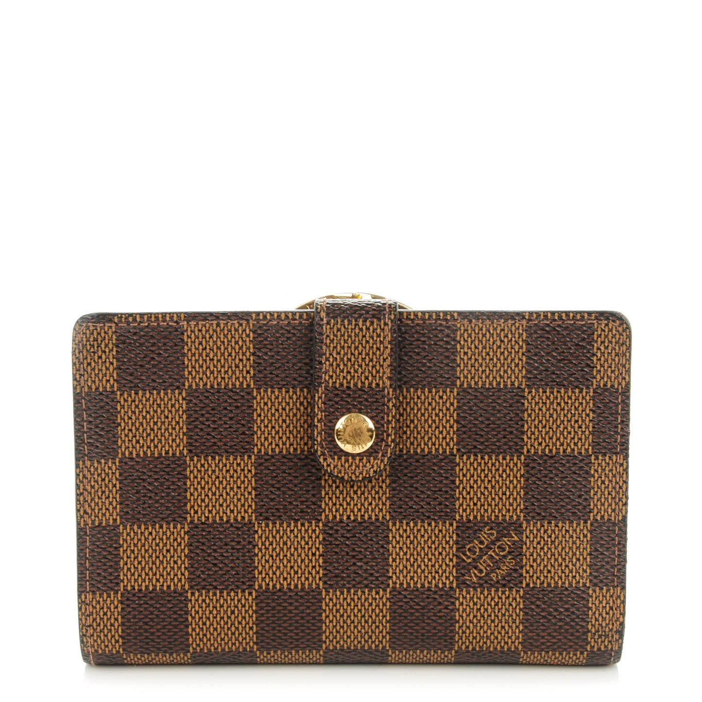 Damier Ebene French Purse Wallet