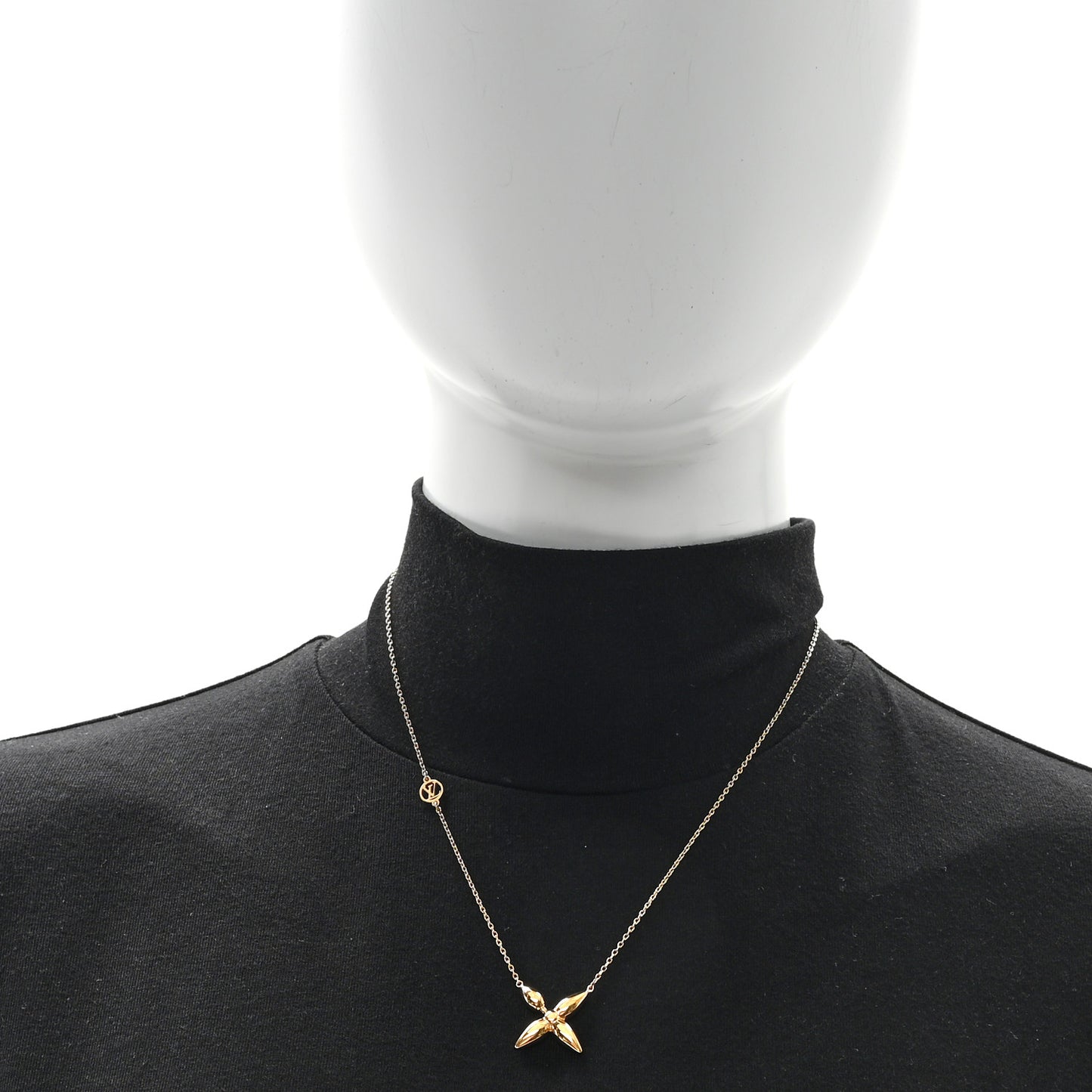 Metal Louisette Necklace Gold