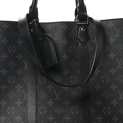 Louis Vuitton Monogram Eclipse Sac Plat 24H 7 of 9
