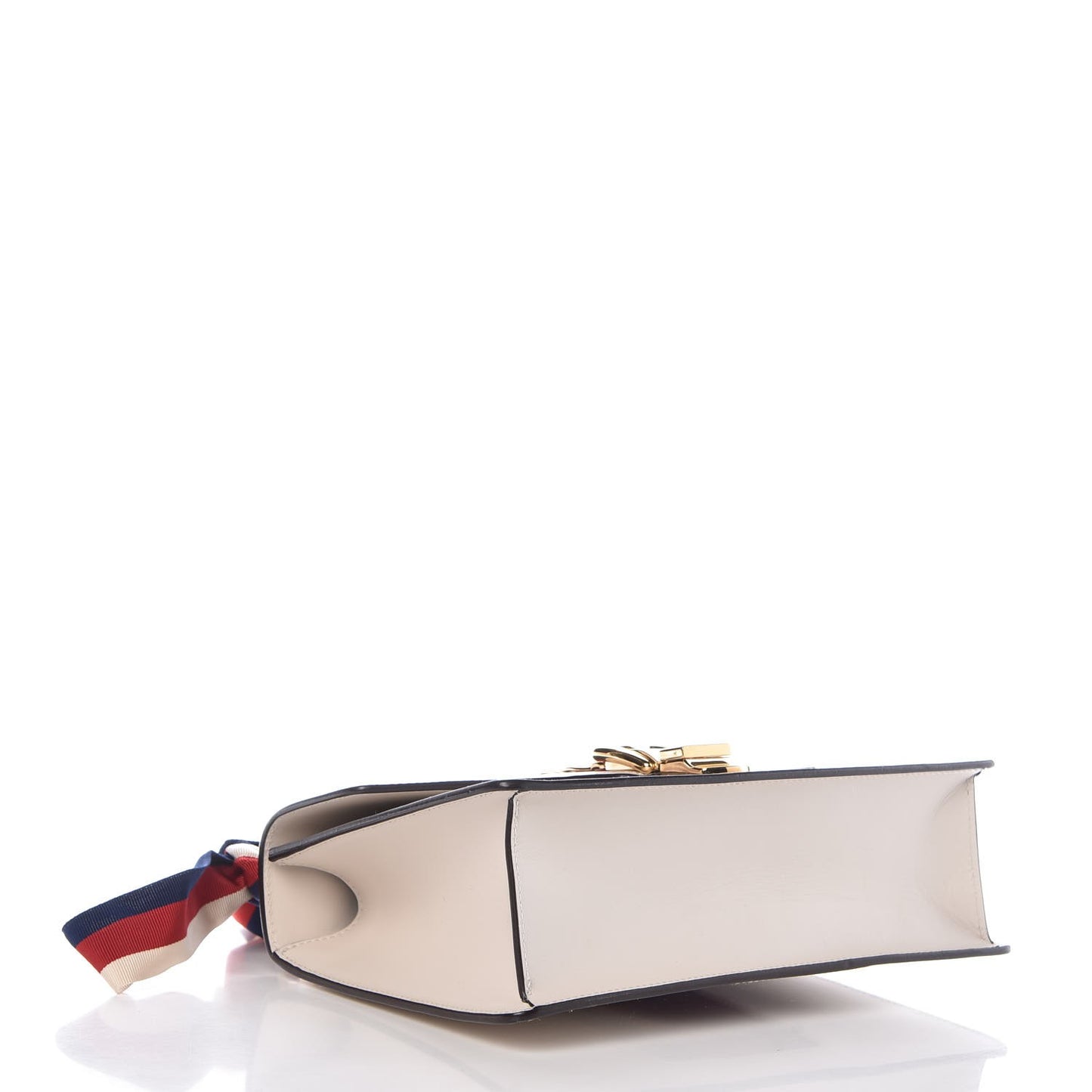 Calfskin Small Sylvie Shoulder Bag Off White