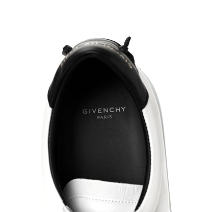 Givenchy Calfskin Womens Urban Street Sneakers 41 White Black 7 of 8