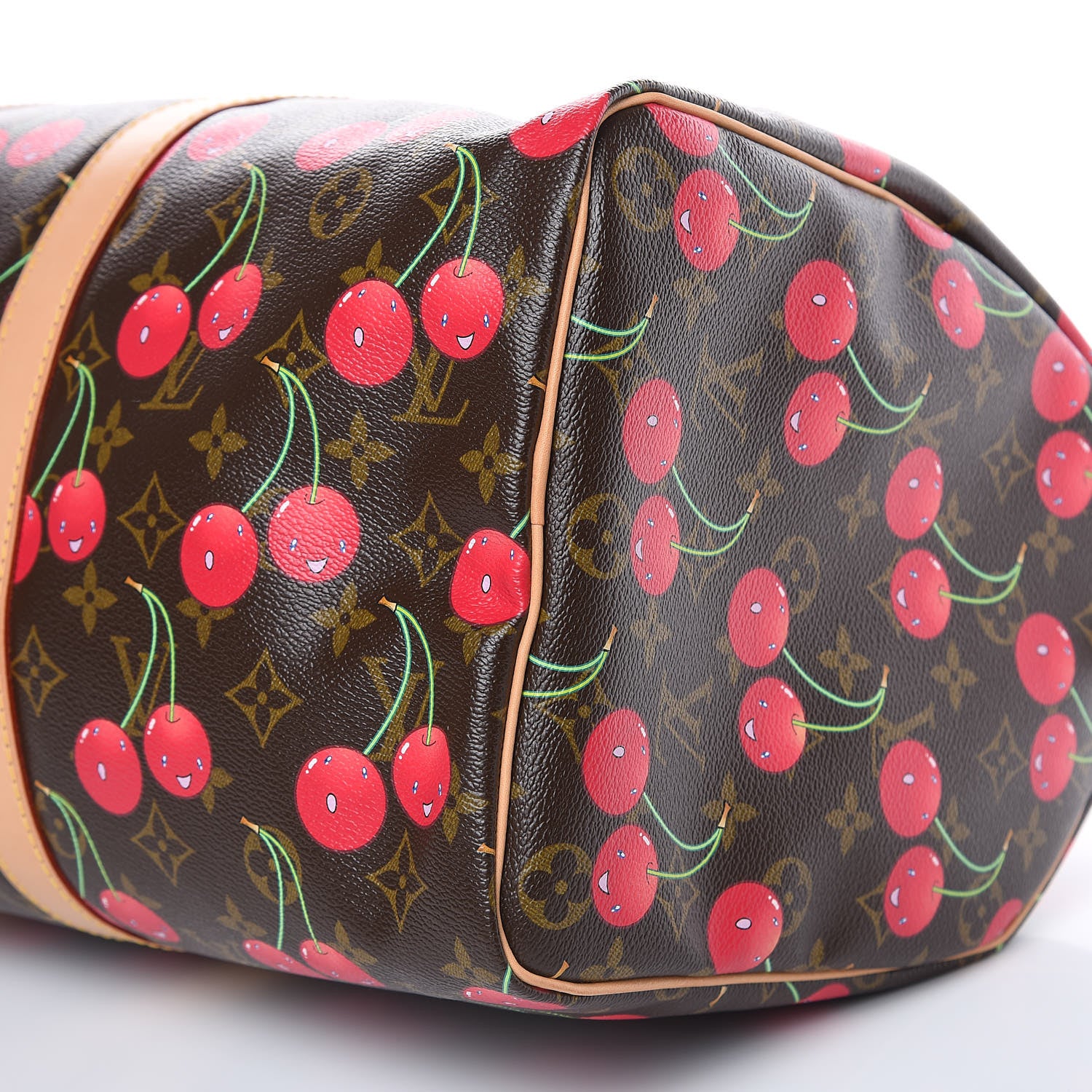 Louis Vuitton Monogram Cerises Keepall 45 6 of 11