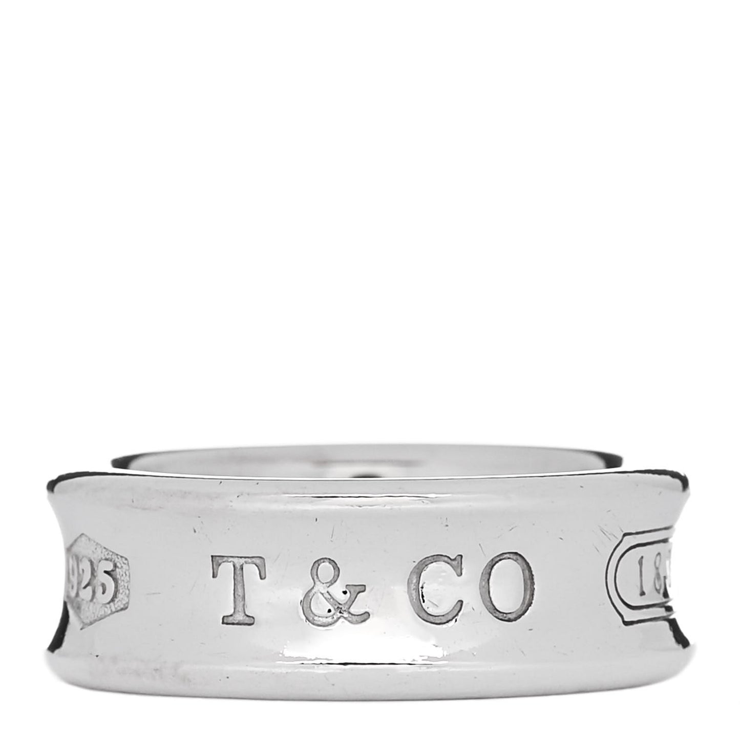 Sterling Silver 1837 Band Ring 52 6