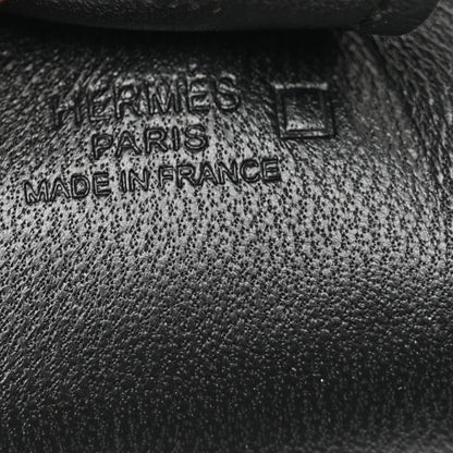 Hermes Milo Lambskin Matte Alligator Touch Grigri Rodeo Horse Bag Charm PM So Black 4 of 4