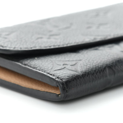 Louis Vuitton Empreinte Emilie Wallet Black Dune 8 of 9