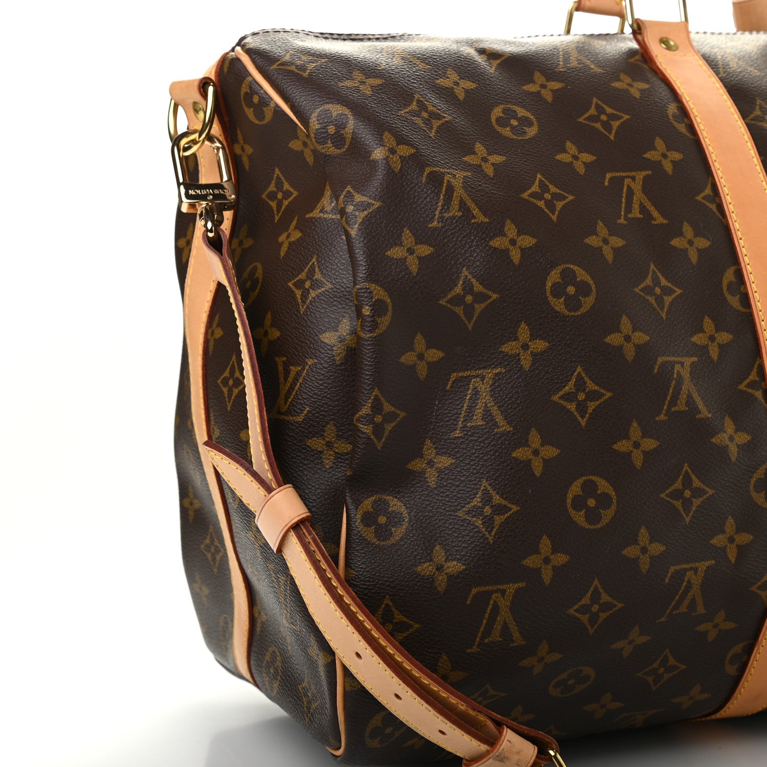 Louis Vuitton Monogram Keepall Bandouliere 50 10 of 17