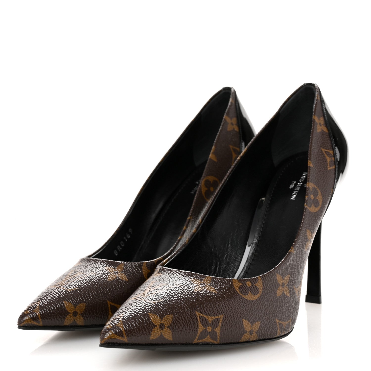Louis Vuitton Monogram Cherie Pumps 40 Black 4 of 11
