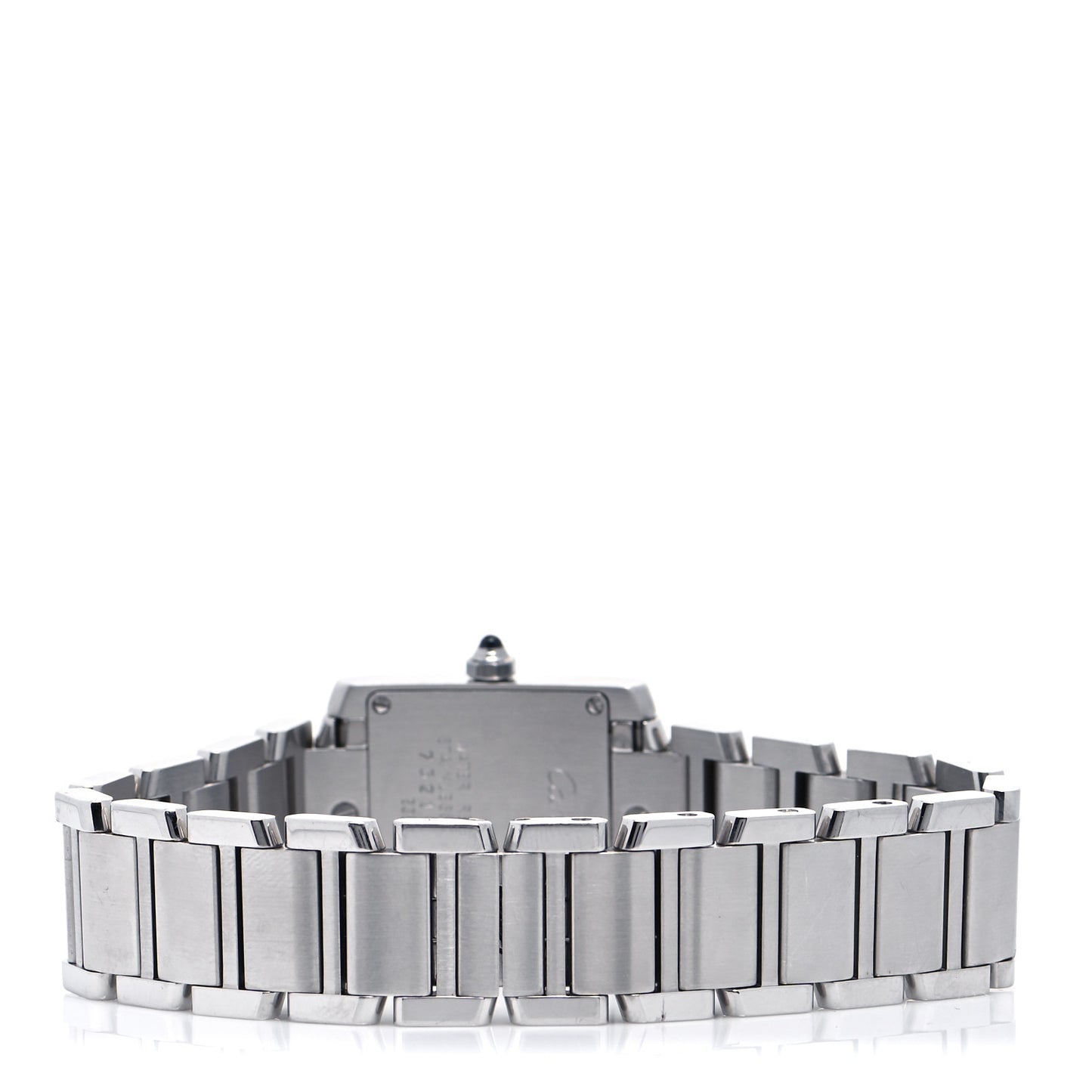 Stainless Steel 20mm Tank Francaise Quartz Watch