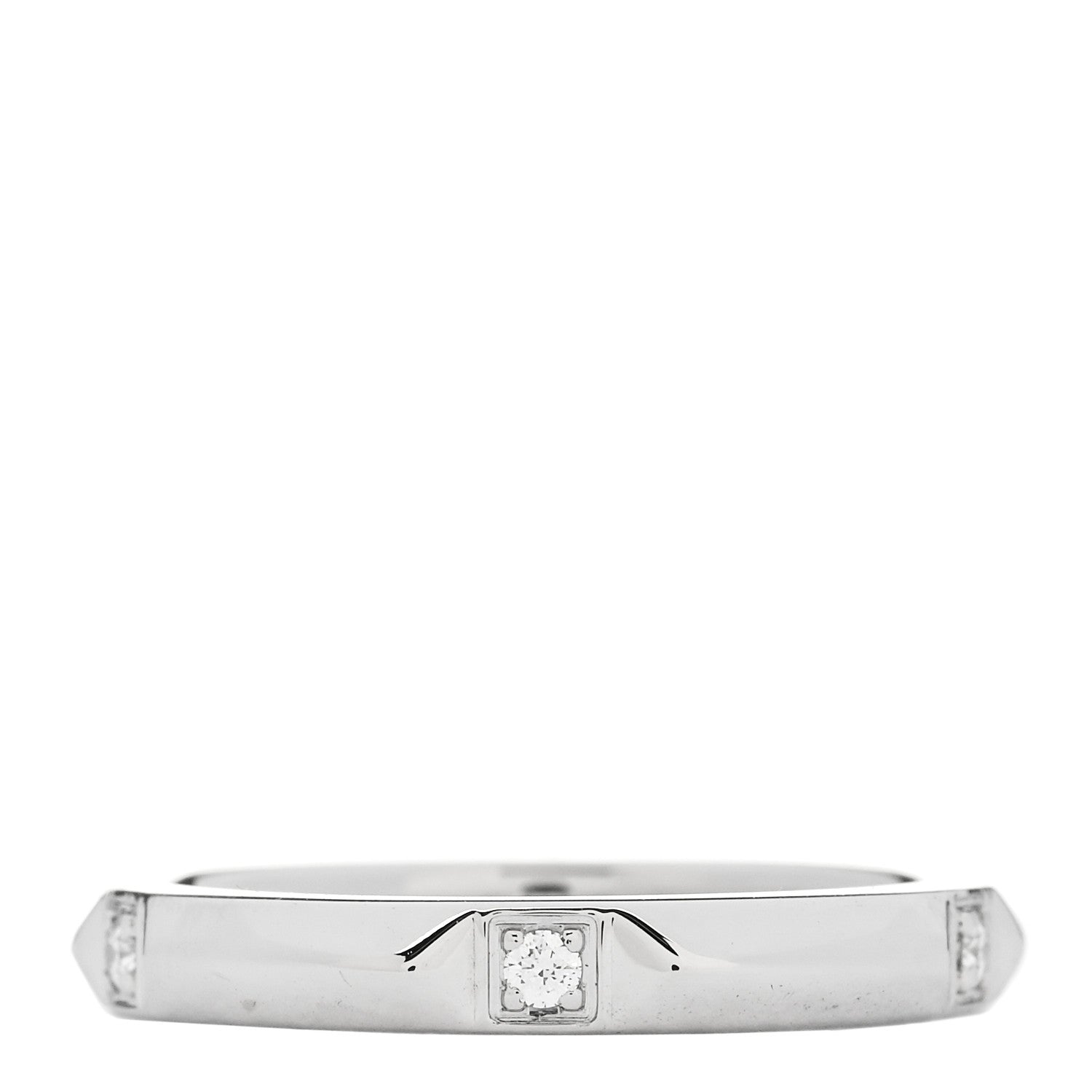 Tiffany Platinum Diamond 2.5mm Tiffany True Band Ring 47 4 3 of 4