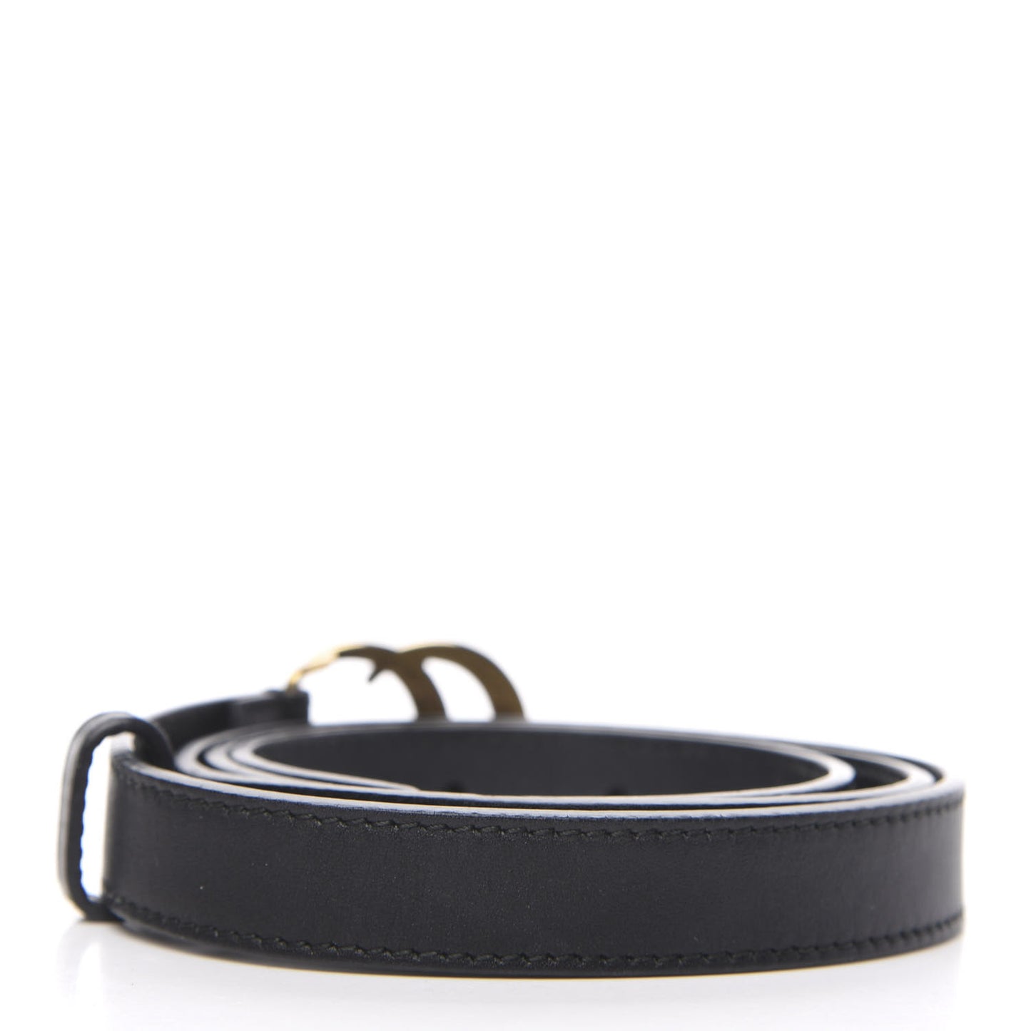 Calfskin Double G 20mm Belt 85 34 Black