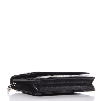 Chanel Caviar Quilted Wallet On Chain WOC Black 4 of 9