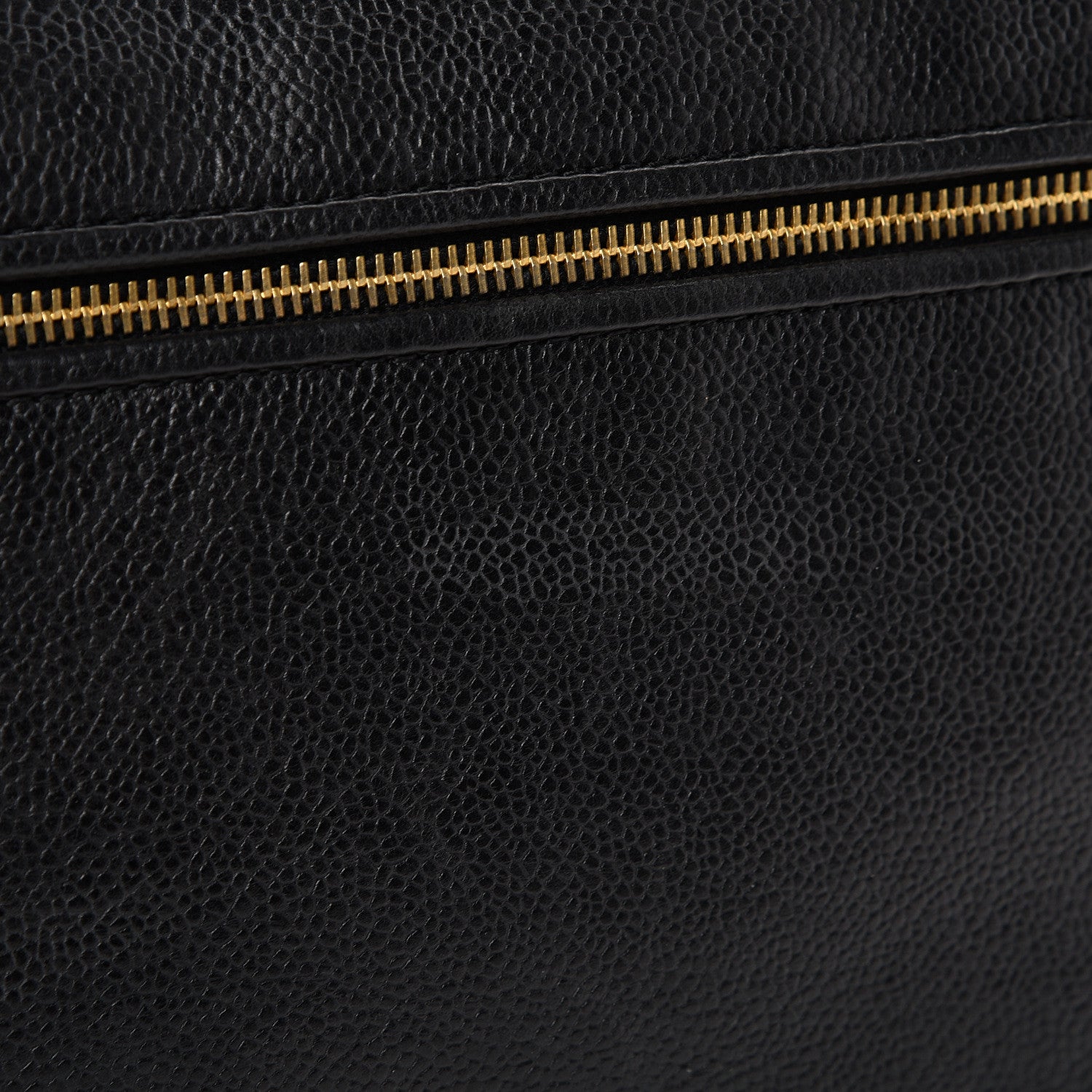 Chanel Caviar Large CC Shoulder Bag Black 12 of 12
