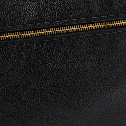 Chanel Caviar Large CC Shoulder Bag Black 12 of 12
