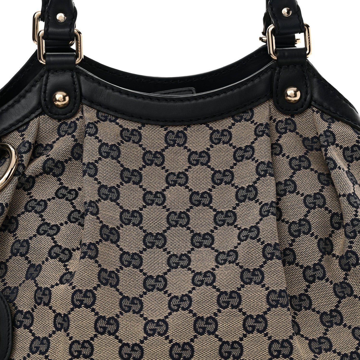 Gucci Monogram Medium Sukey Tote Navy 8 of 11