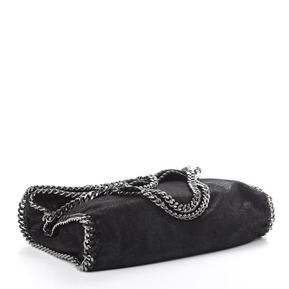 Stella McCartney Shaggy Deer Falabella Fold Over Tote Black 3 of 8