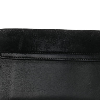 Chloe Suede Calfskin Small Faye Shoulder Bag Black 21 of 25