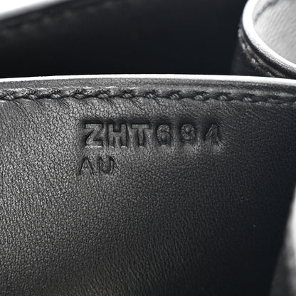 Hermes Madame Calfskin Lizard Constance 24 Black Ombre 7 of 15