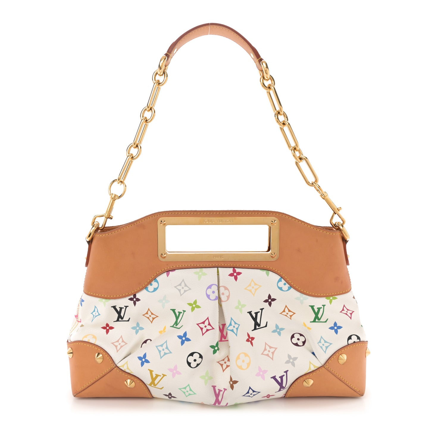 Monogram Multicolor Judy MM White