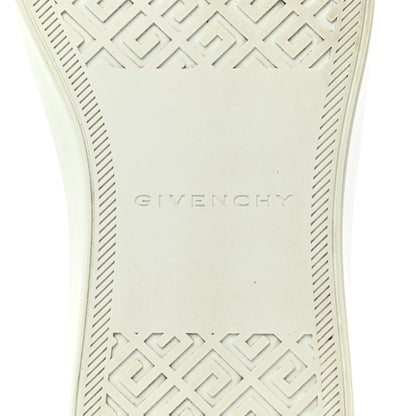 Givenchy Calfskin Womens Urban Street Sneakers 38 White Neon Yellow 6 of 8