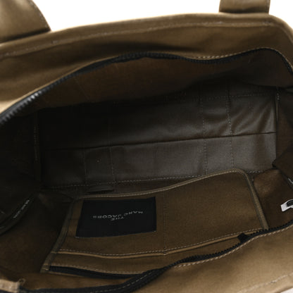 Marc Jacobs Cotton Canvas Large The Tote Bag Slate Green 5 of 13