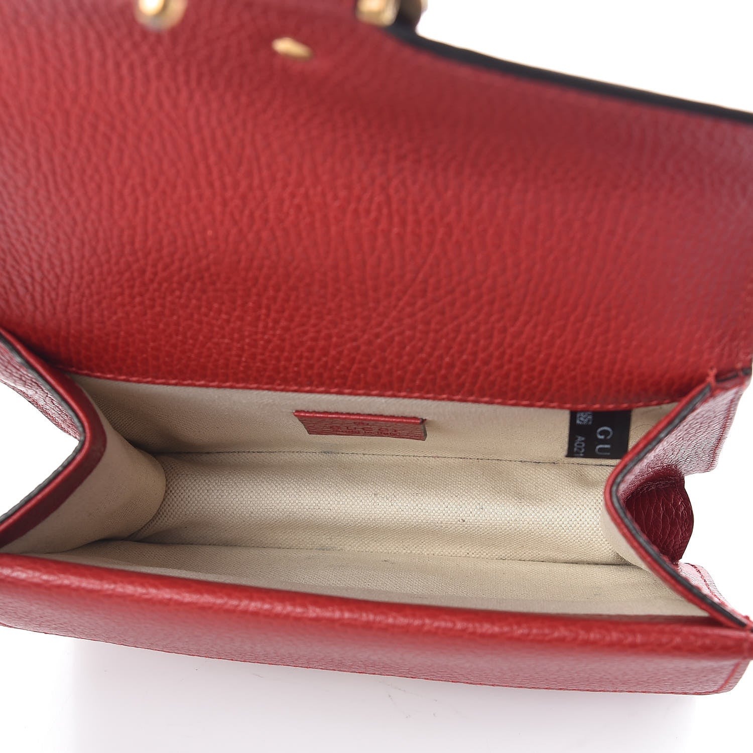 Gucci Calfskin Mini Dionysus Shoulder Bag Hibiscus Red 5 of 10