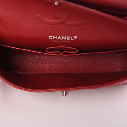Chanel Caviar Quilted Medium Double Flap Red 5 of 8